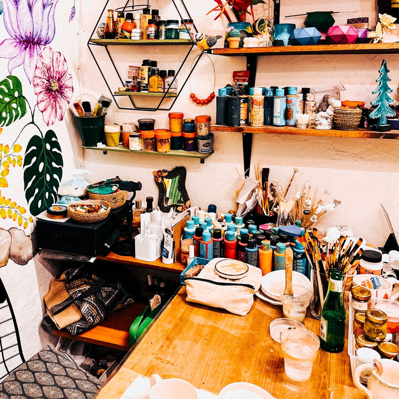 Independent crafters and makers selling handmade goods