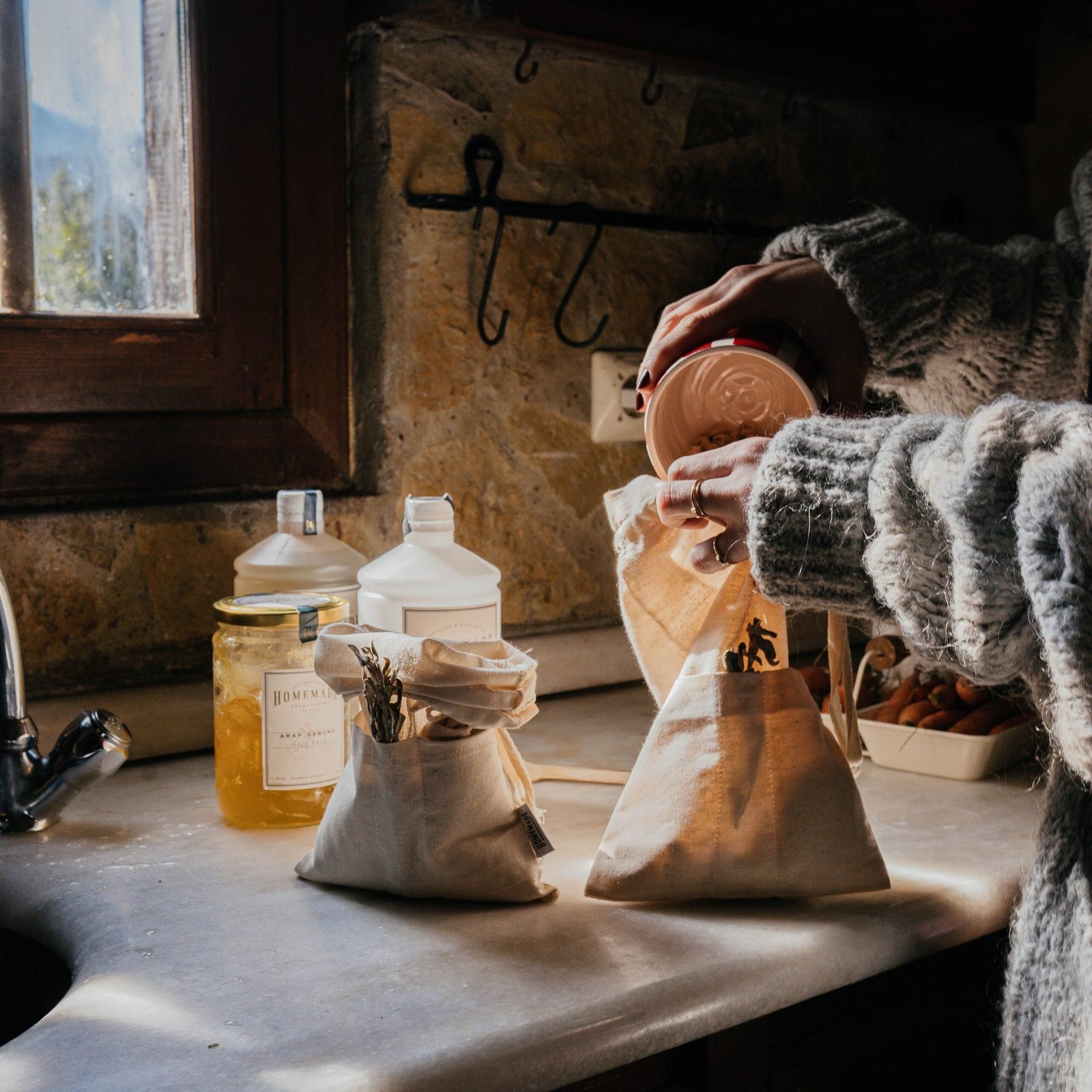 Local tea, coffee