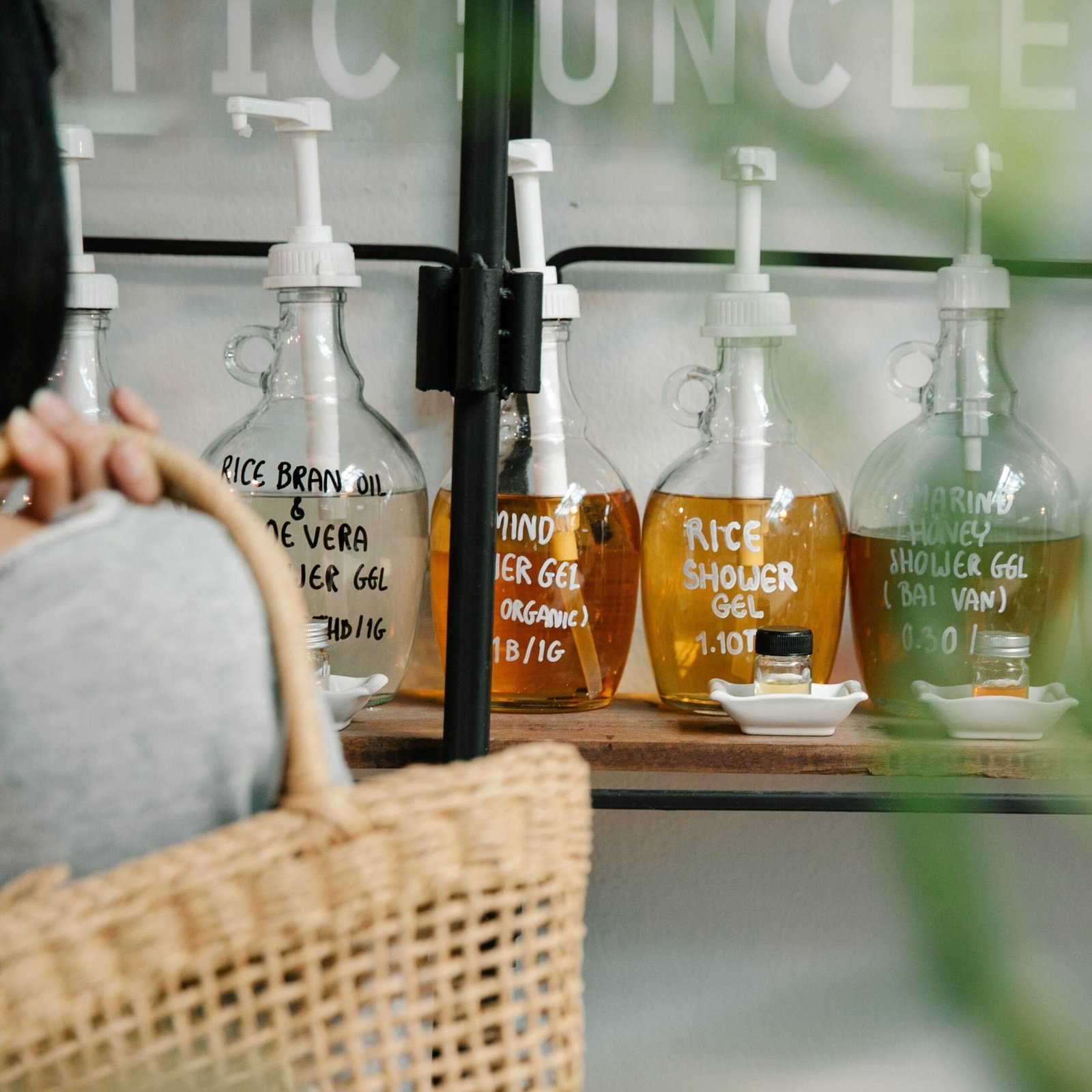 Local zero waste shop with refill products