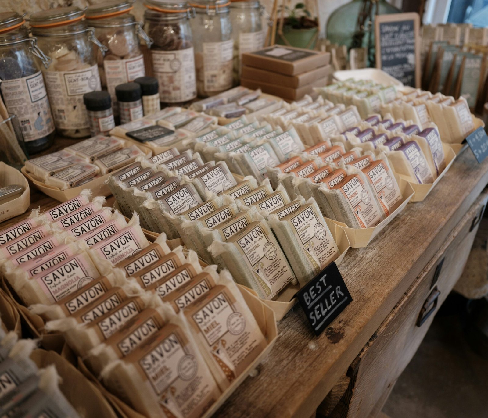 Handmade natural cosmetics from a local maker Local natural skincare products and soaps Natural soaps, balms and oils from an independent beauty business Handmade beauty products from a small local brand